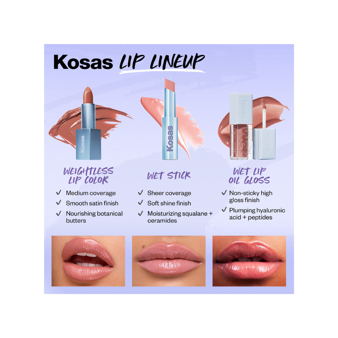 Weightless Lip Color Nourishing Satin Lipstick
