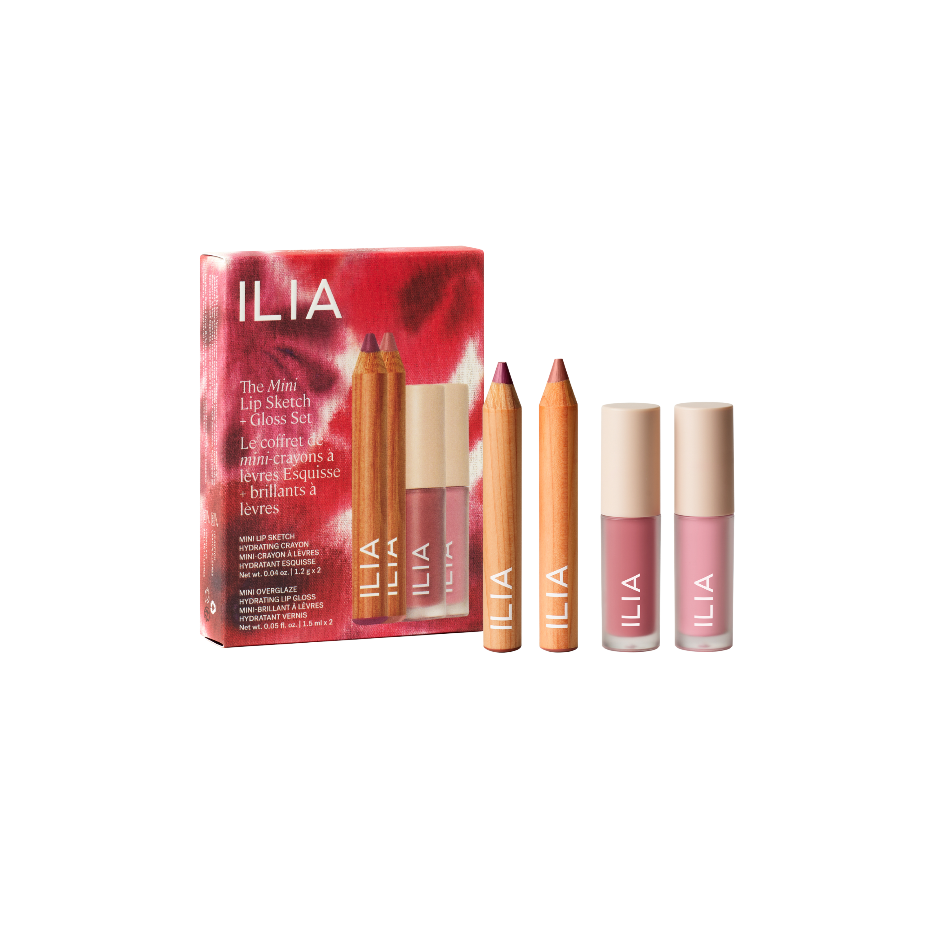 The Mini Lip Sketch + Gloss Set
