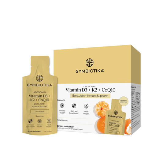 Liposomal Vitamin D3 + K2 + CoQ10
