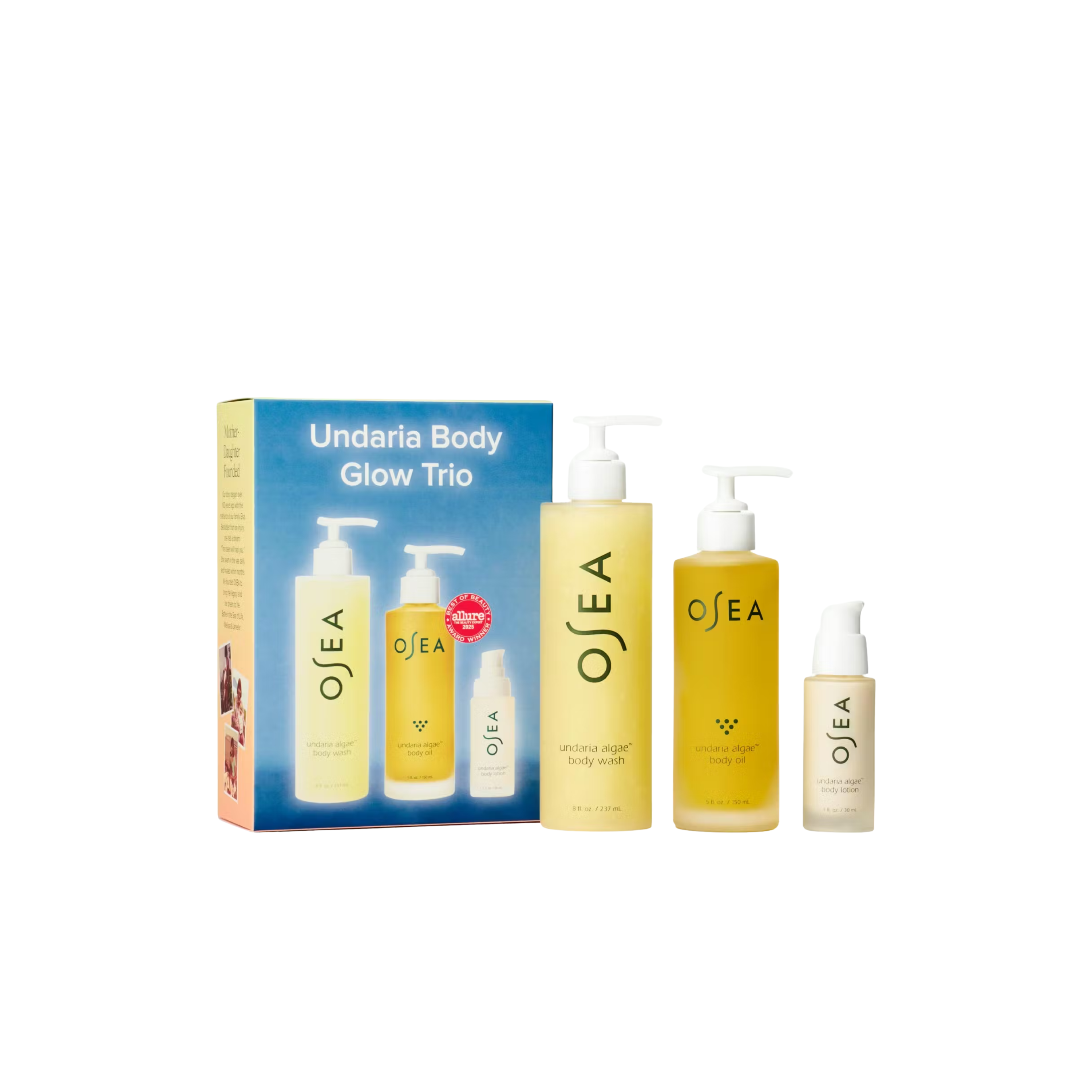 Undaria Body Glow Trio