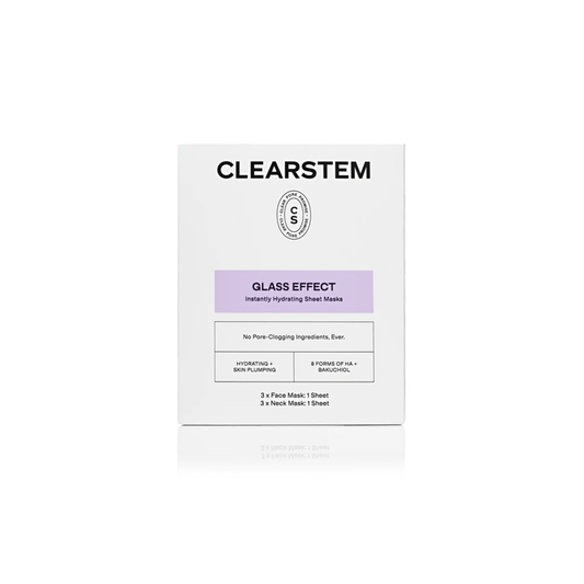 Glass Effect Face + Neck Sheet Masks