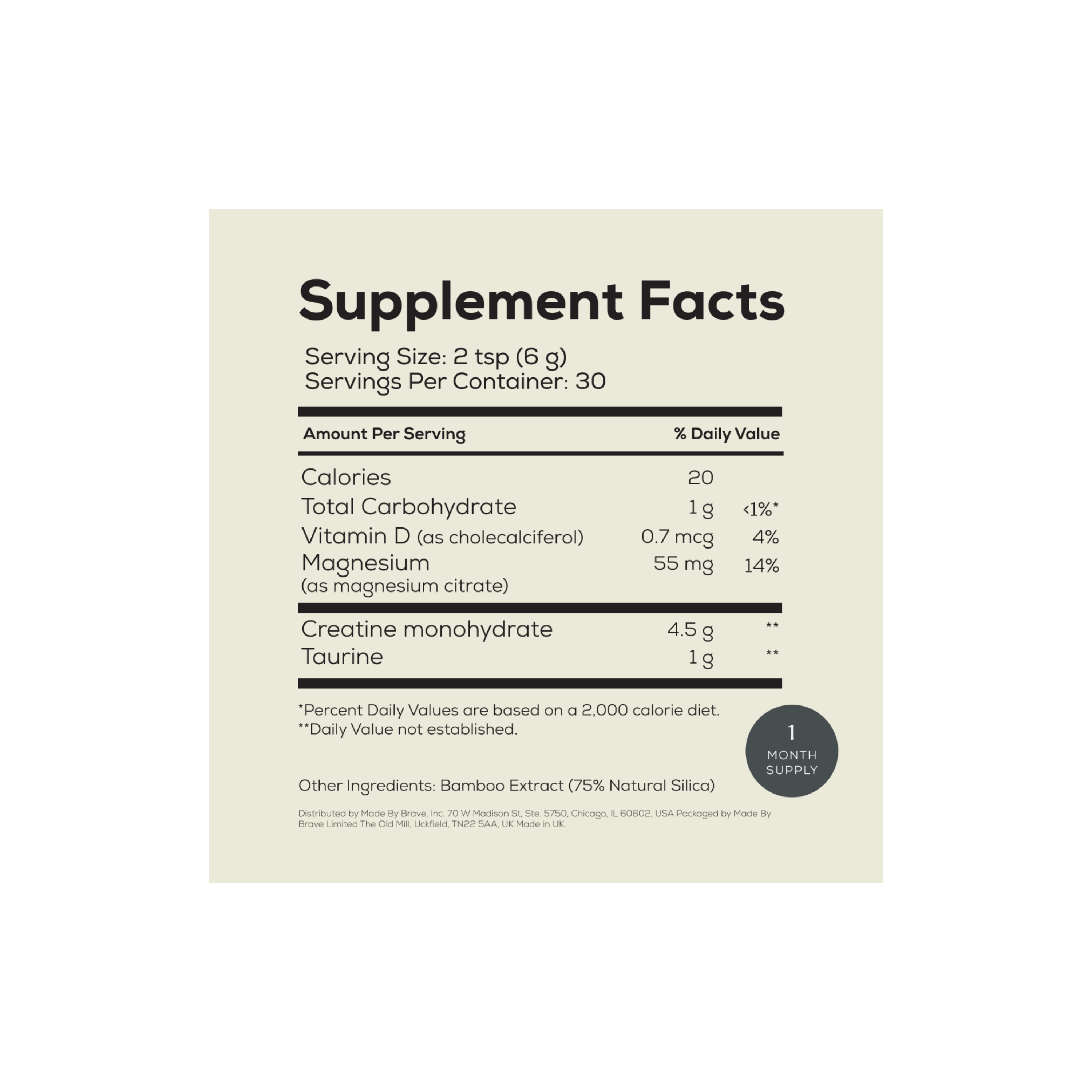 True Creatine +