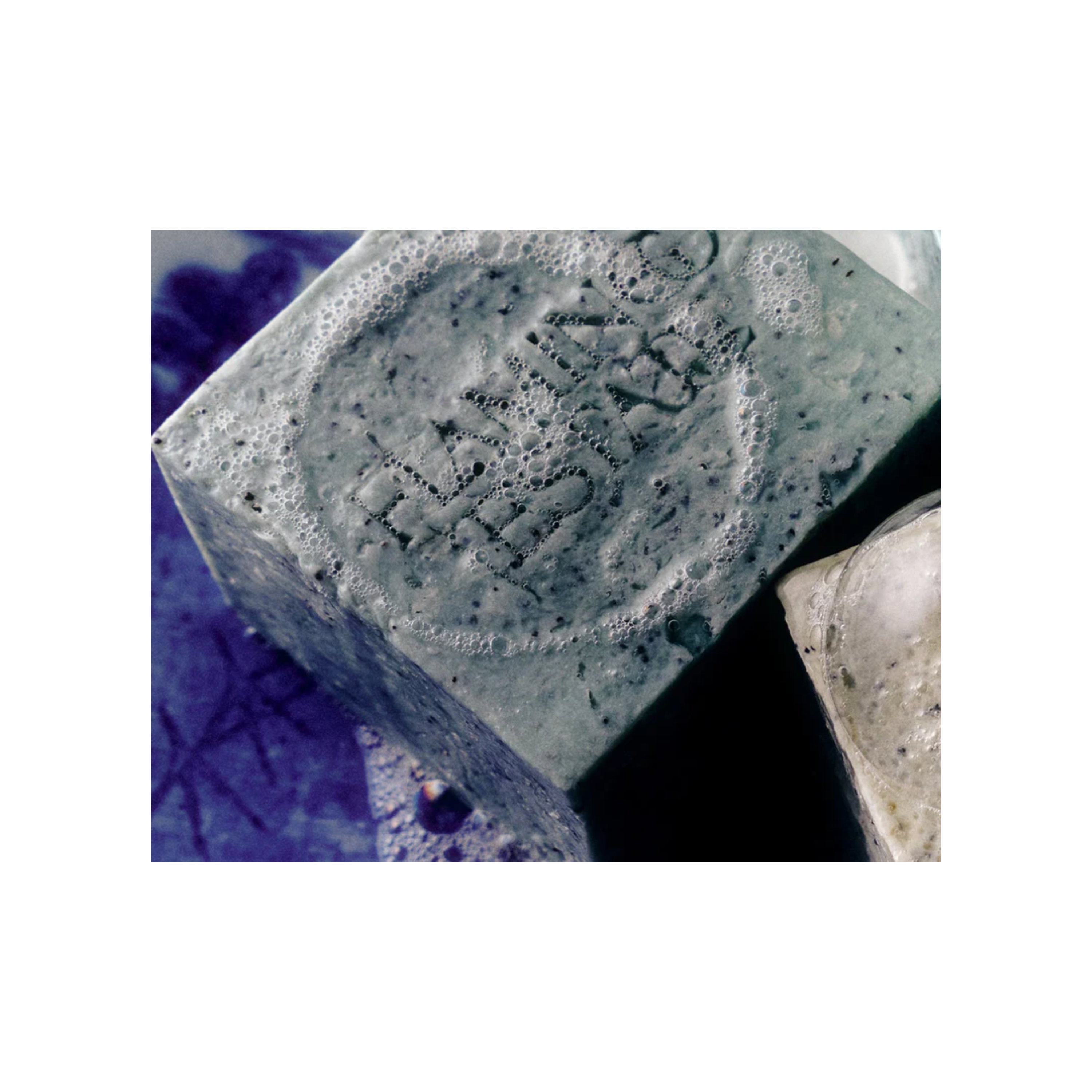 Peppermint Juniper Berry Exfoliating Bar Soap Brick