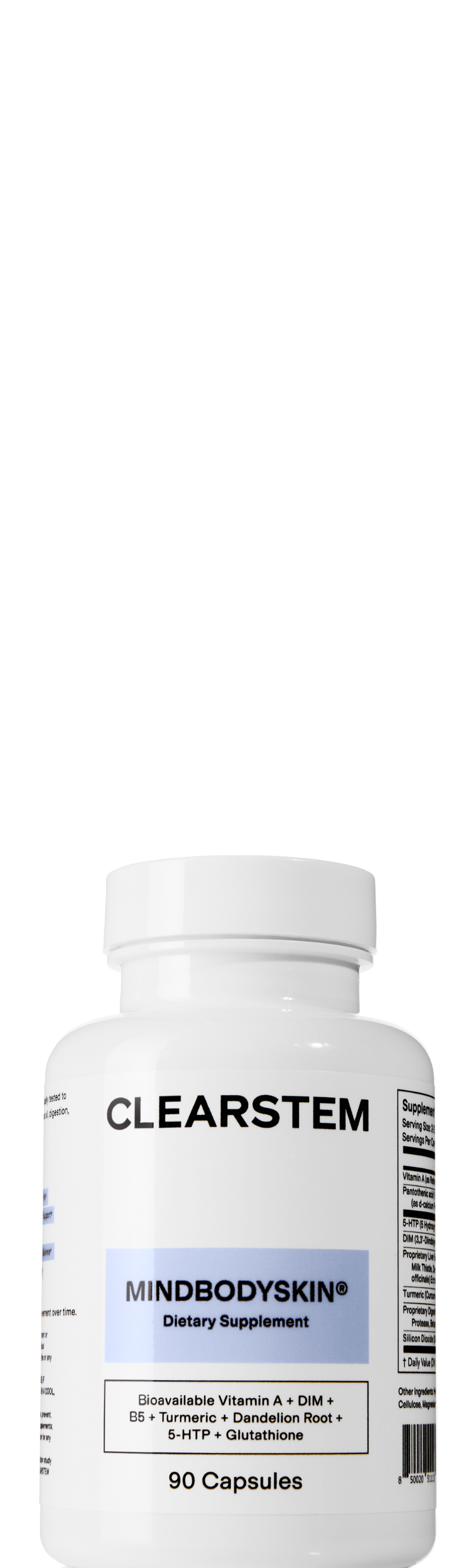 MINDBODYSKIN Hormonal Acne Supplement
