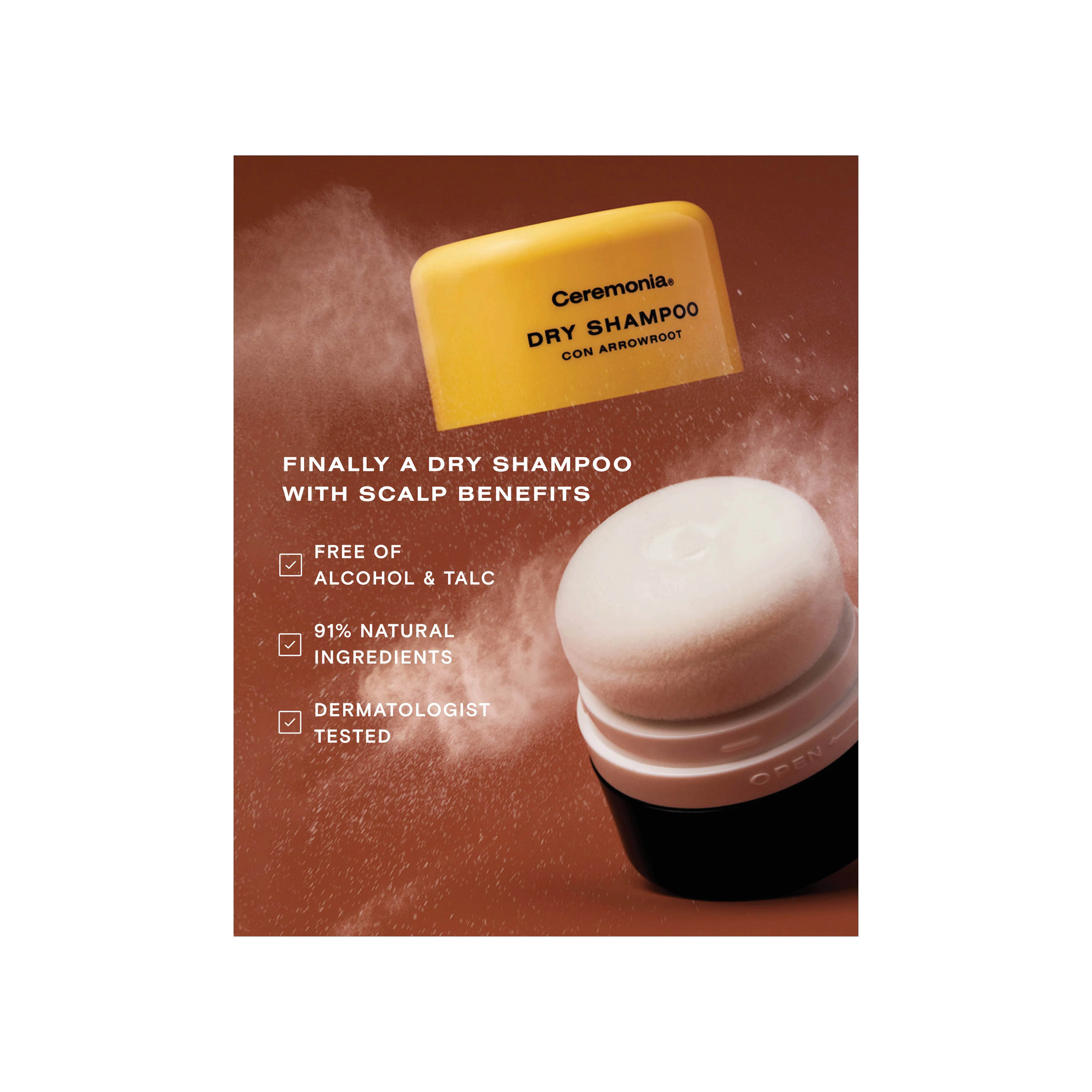 Dry Shampoo Con Arrowroot