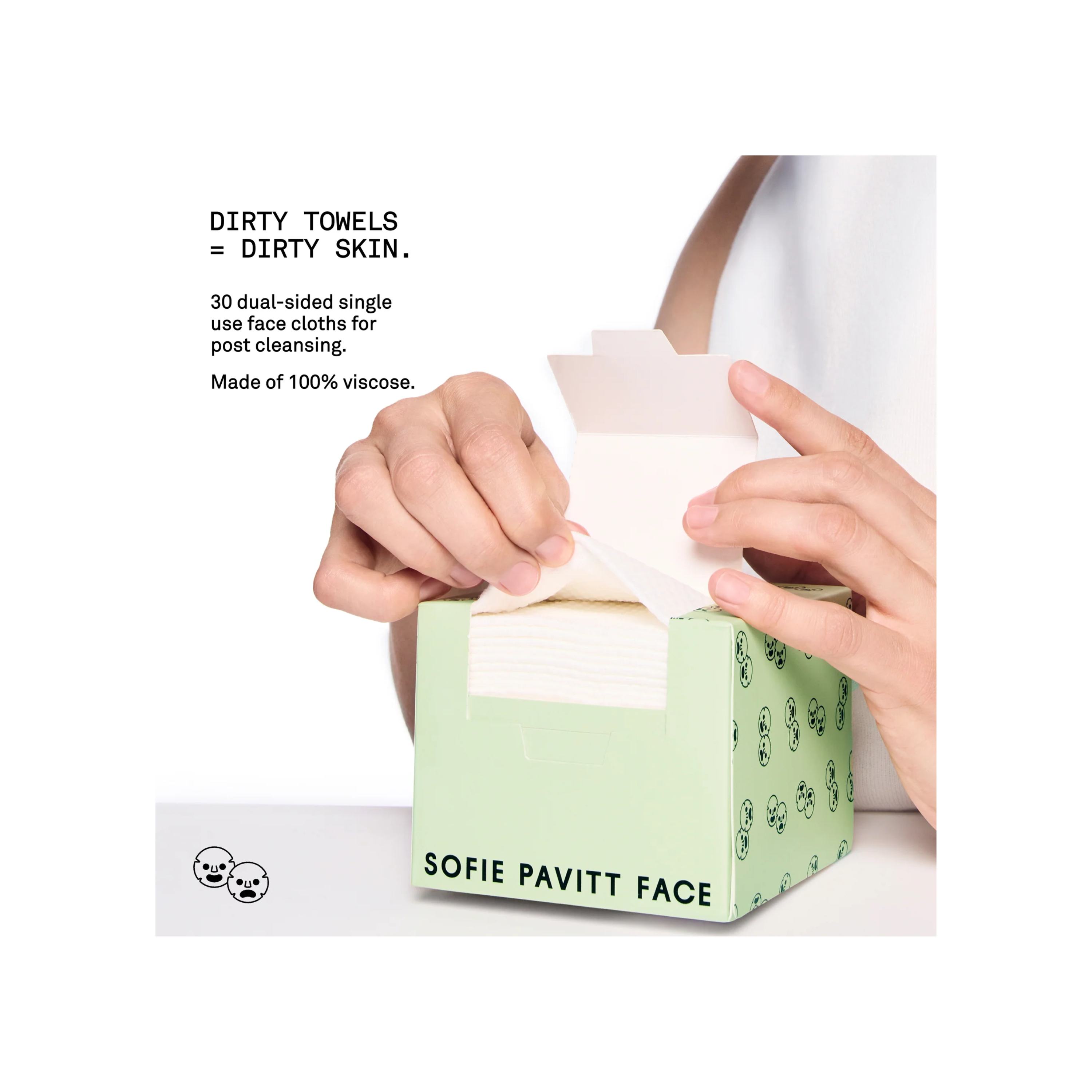 Come Clean Facial Cloths