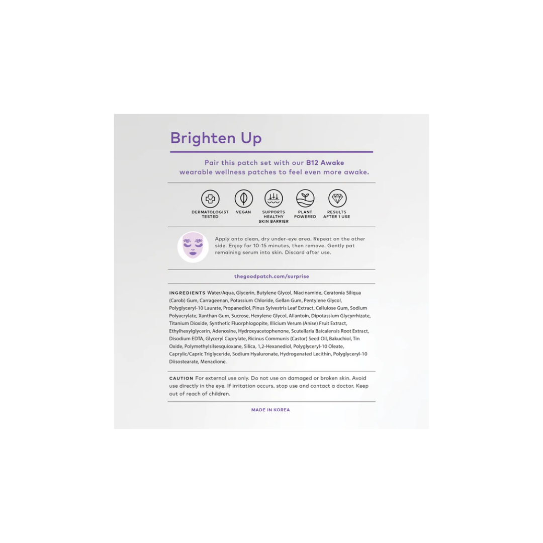 Brighten Up Eye Patches