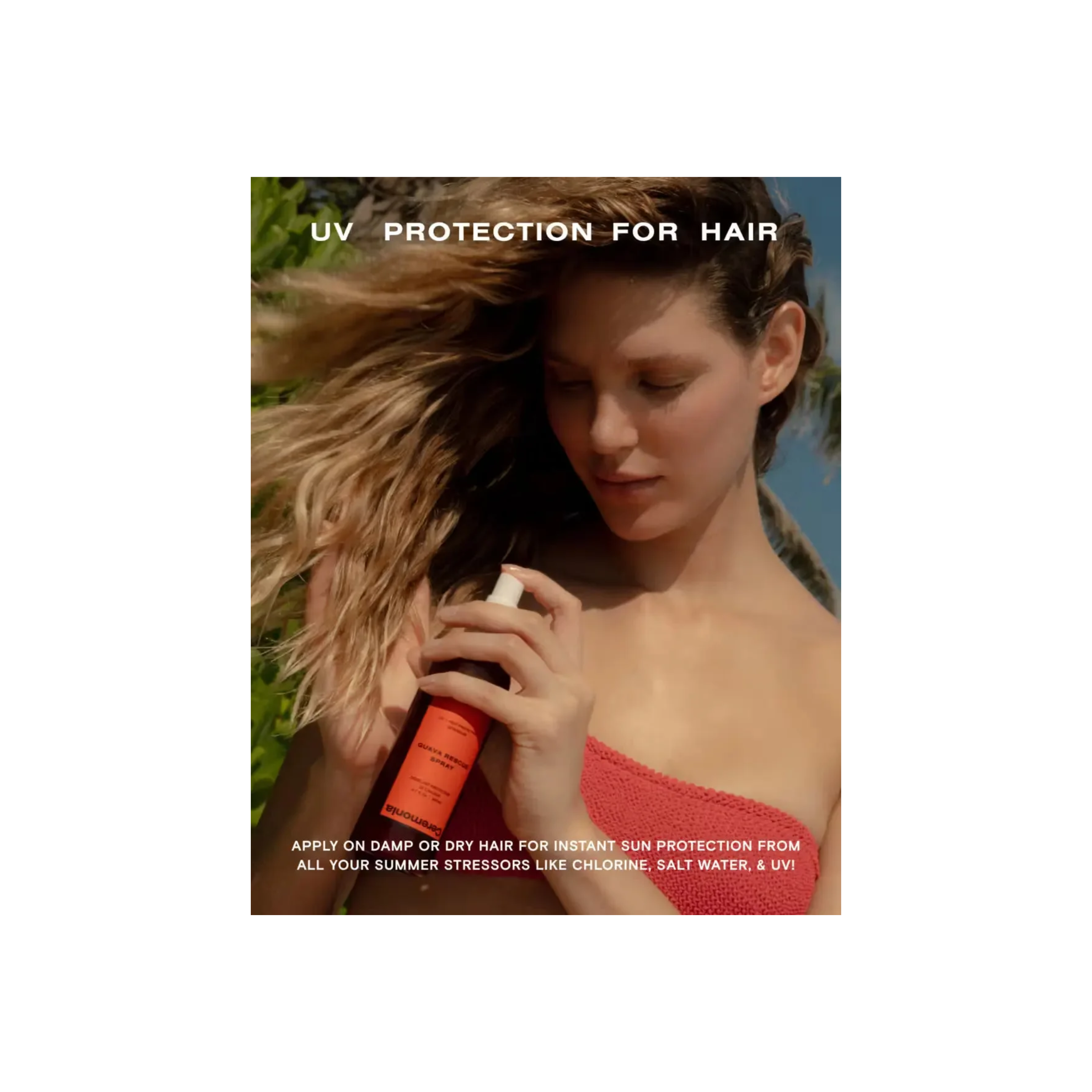 Guava Rescue UV and Heat Protectant Spray