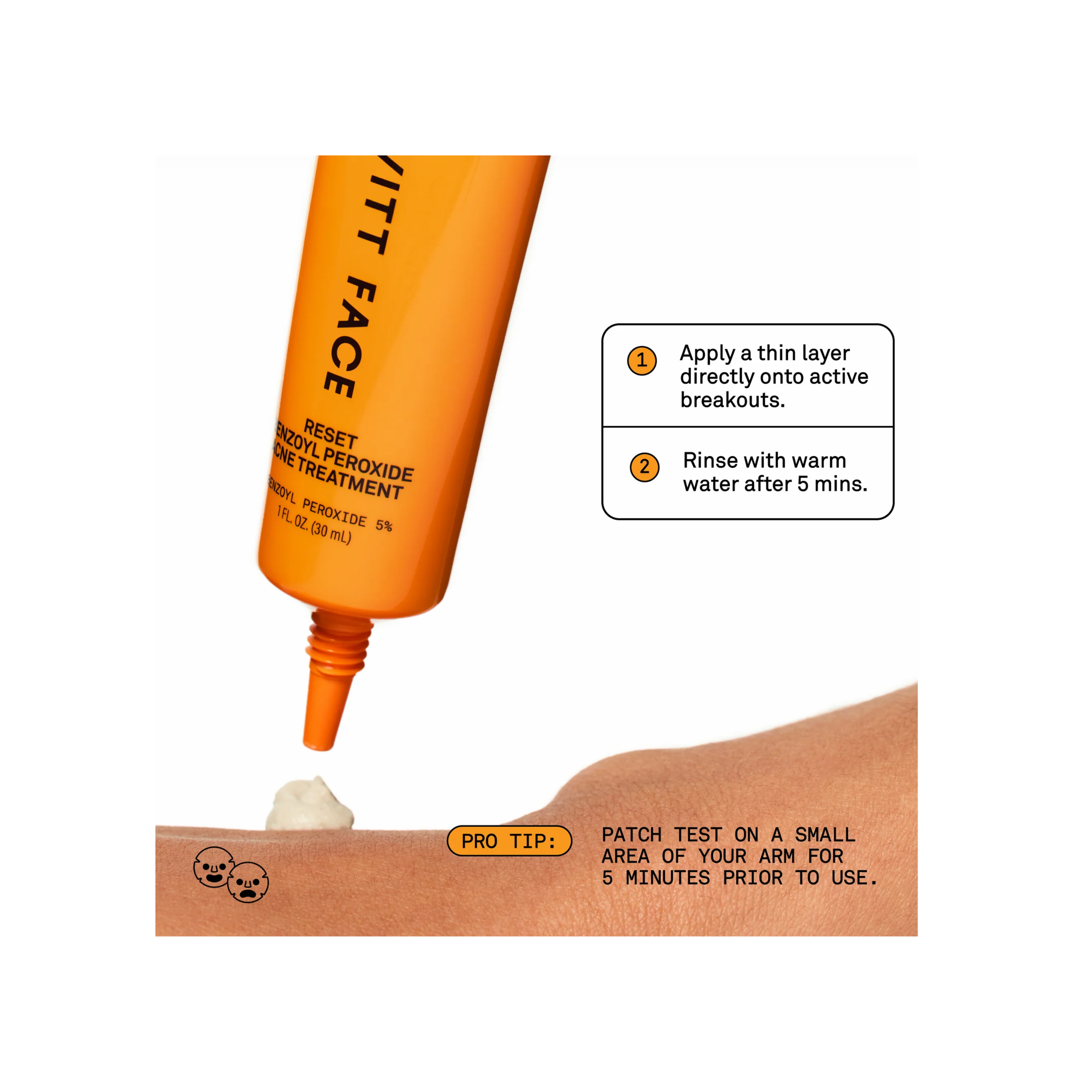 Reset 5% Benzoyl Peroxide Acne Treatment