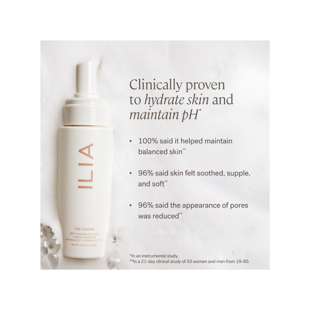 The Cleanse Soft Foaming Cleanser + Makeup Remover